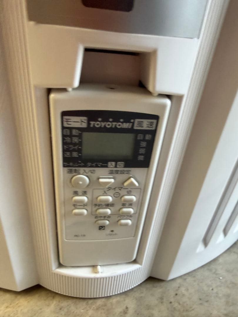 トヨトミ/TOYOTOMI☆窓用ルームエアコン冷房専用 TIW-A160I