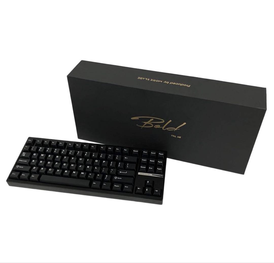 キーボード MorkBlade Bold TKL BLACK / SILVER