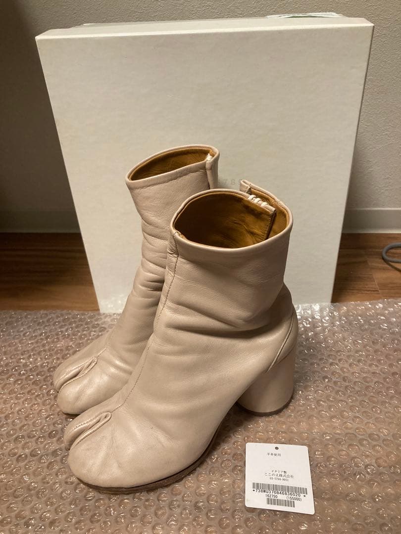 Maison Margiela 足袋ブーツ 36 メゾンマルジェラ ベージュ