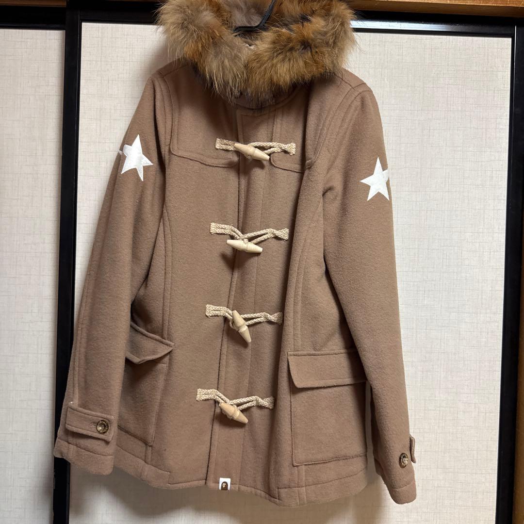 A BATHING APE エイプ ダッフルコートS【レディース】