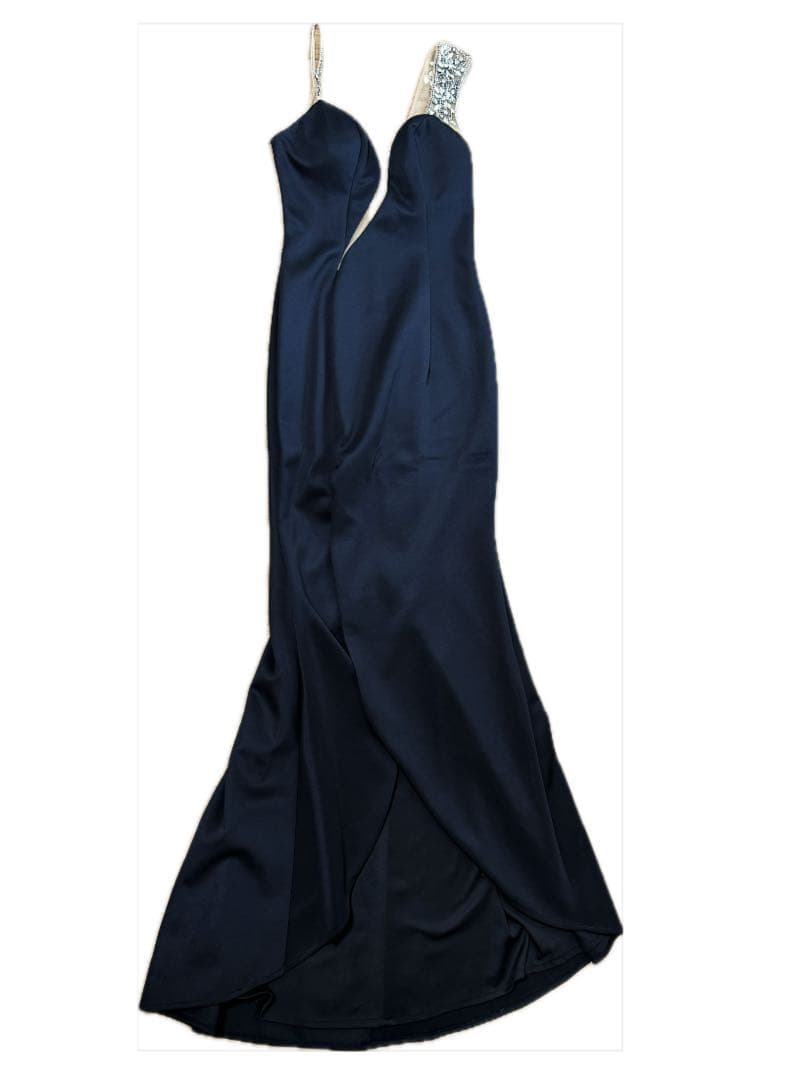 angel R ブラックロングドレス