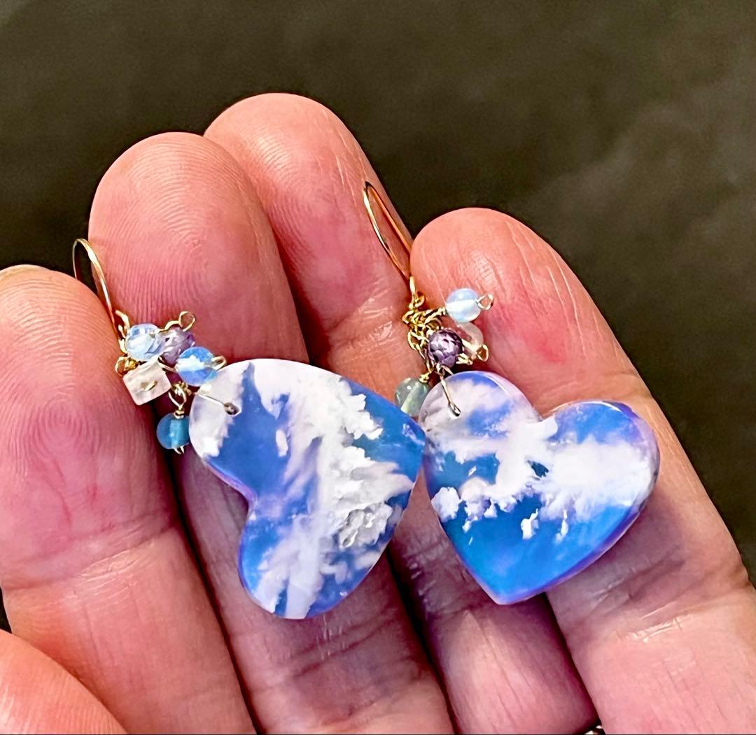 じばにゃん様ご予約品ですプルームアゲートオーロラskyタブレット