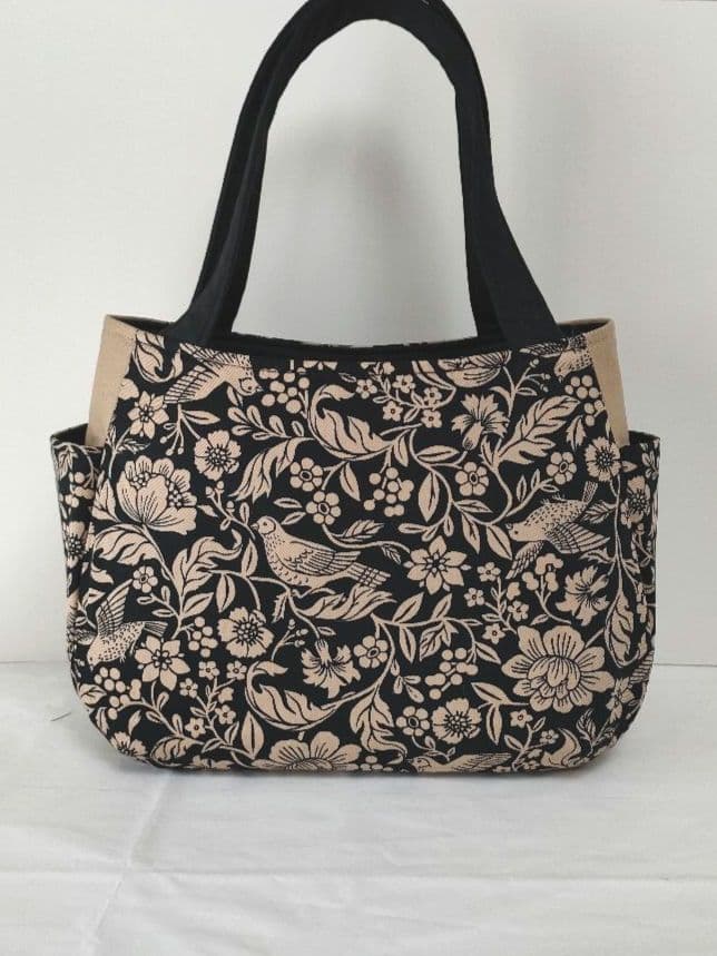 【おまとめ品】チューリップ型ハンドメイドバッグ3点