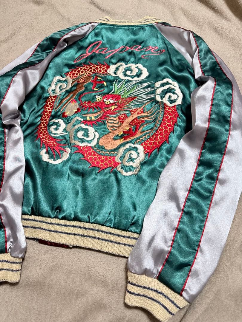 美品 ２面用 テーラー東洋 龍 bomb 日本限定 スカジャン vintage