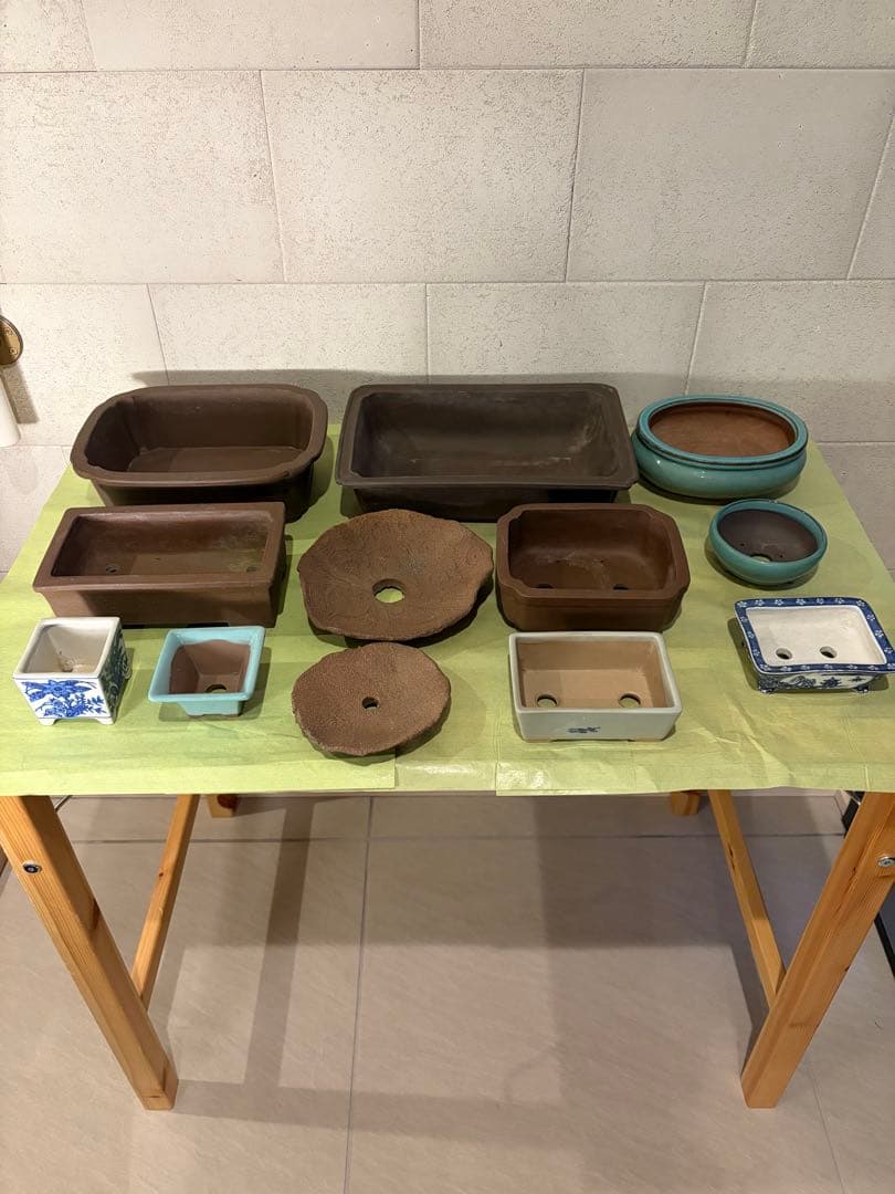 山草鉢　盆栽鉢　植木鉢　 12点セット　清水焼あり④