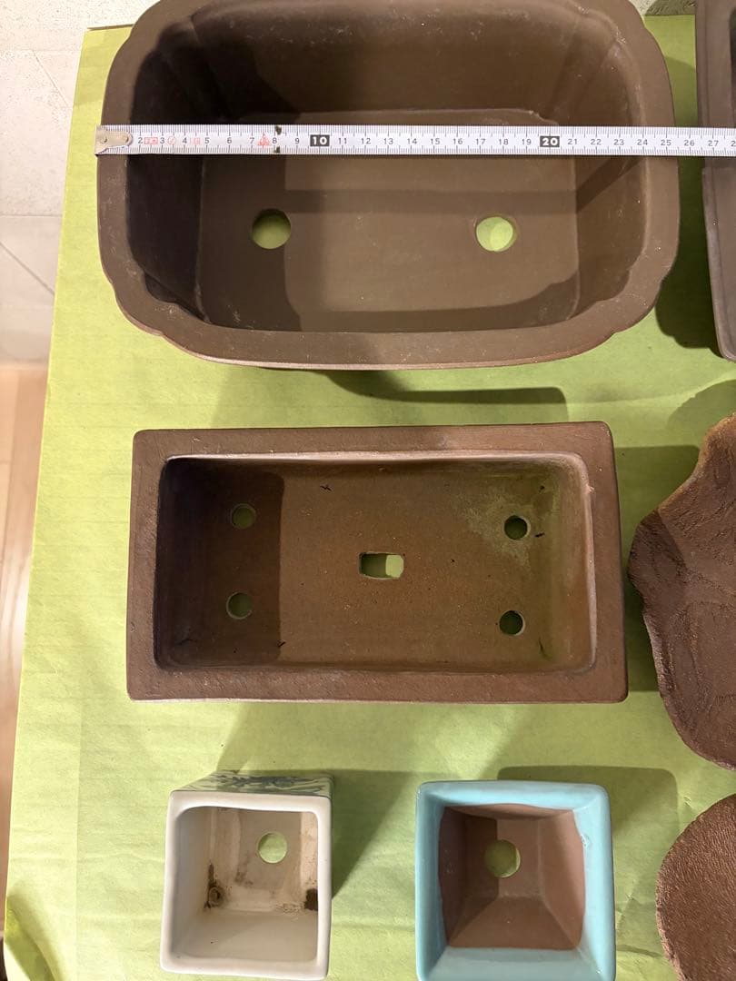 山草鉢　盆栽鉢　植木鉢　 12点セット　清水焼あり④