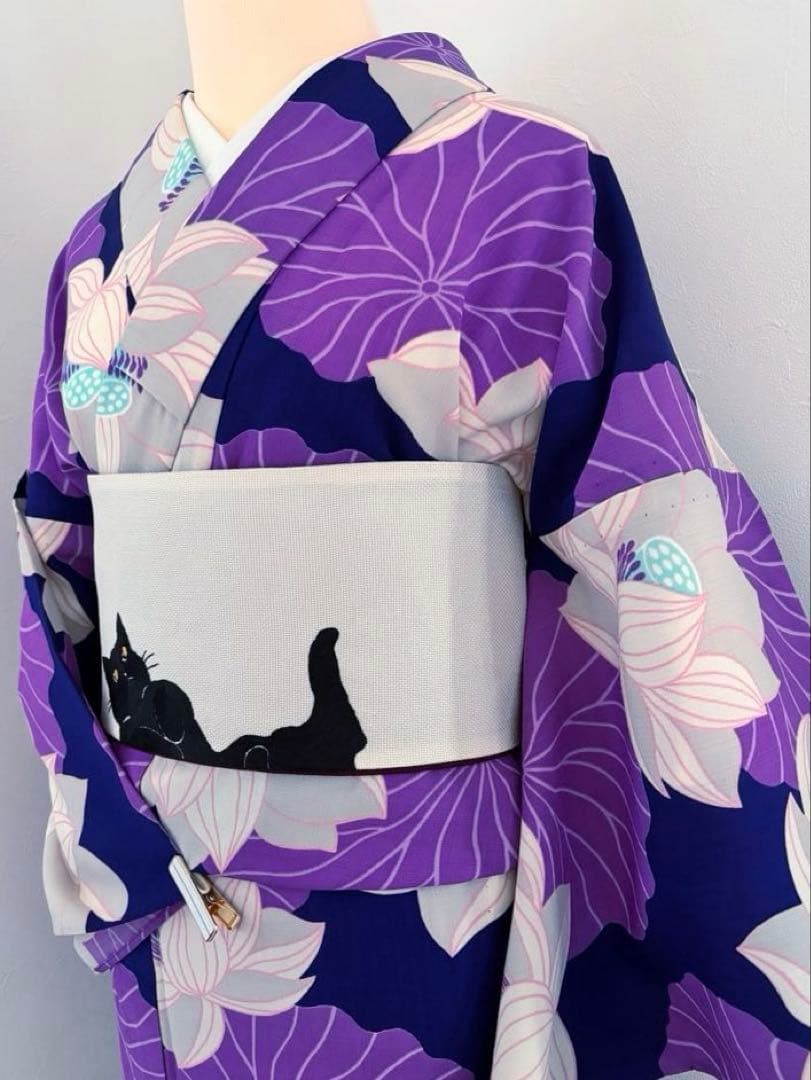 和風館の浴衣　蓮　セオアルファ