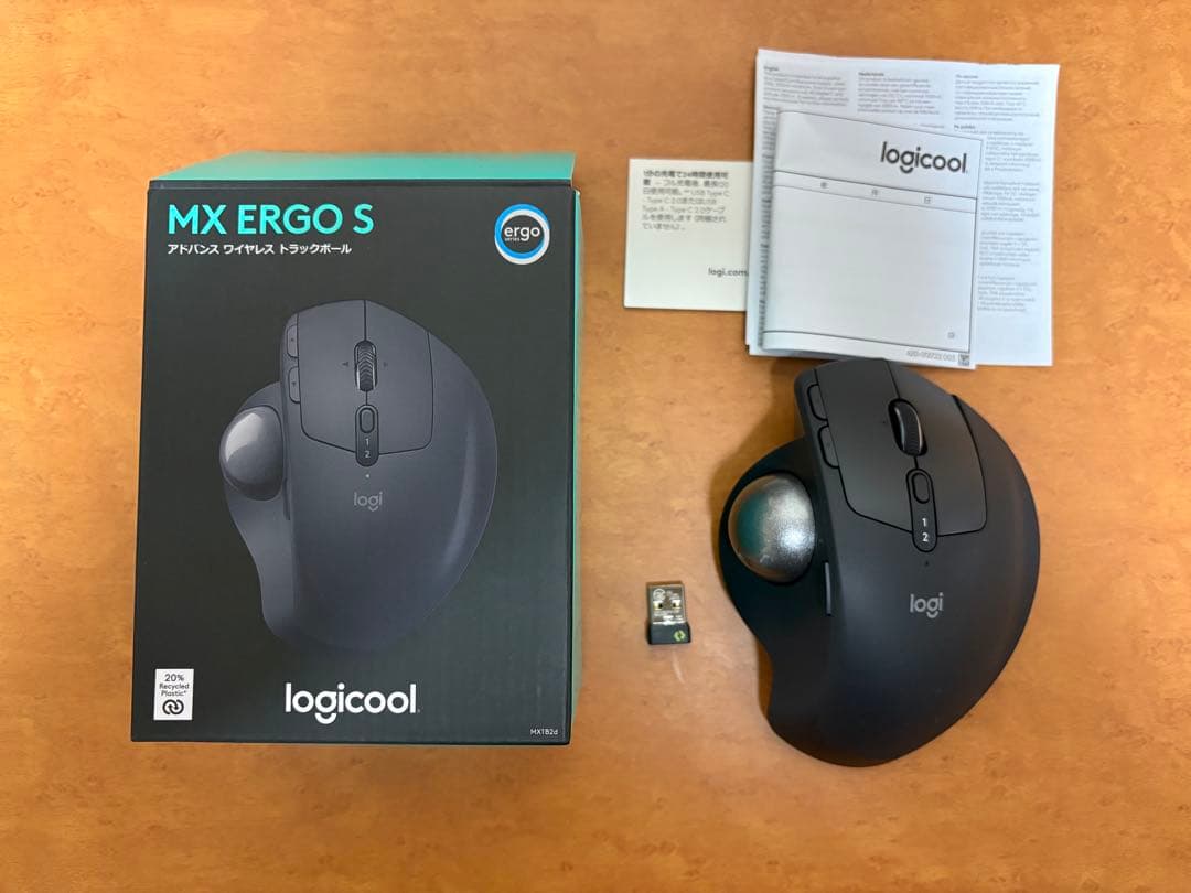 logicool MX ERGO S トラックボール