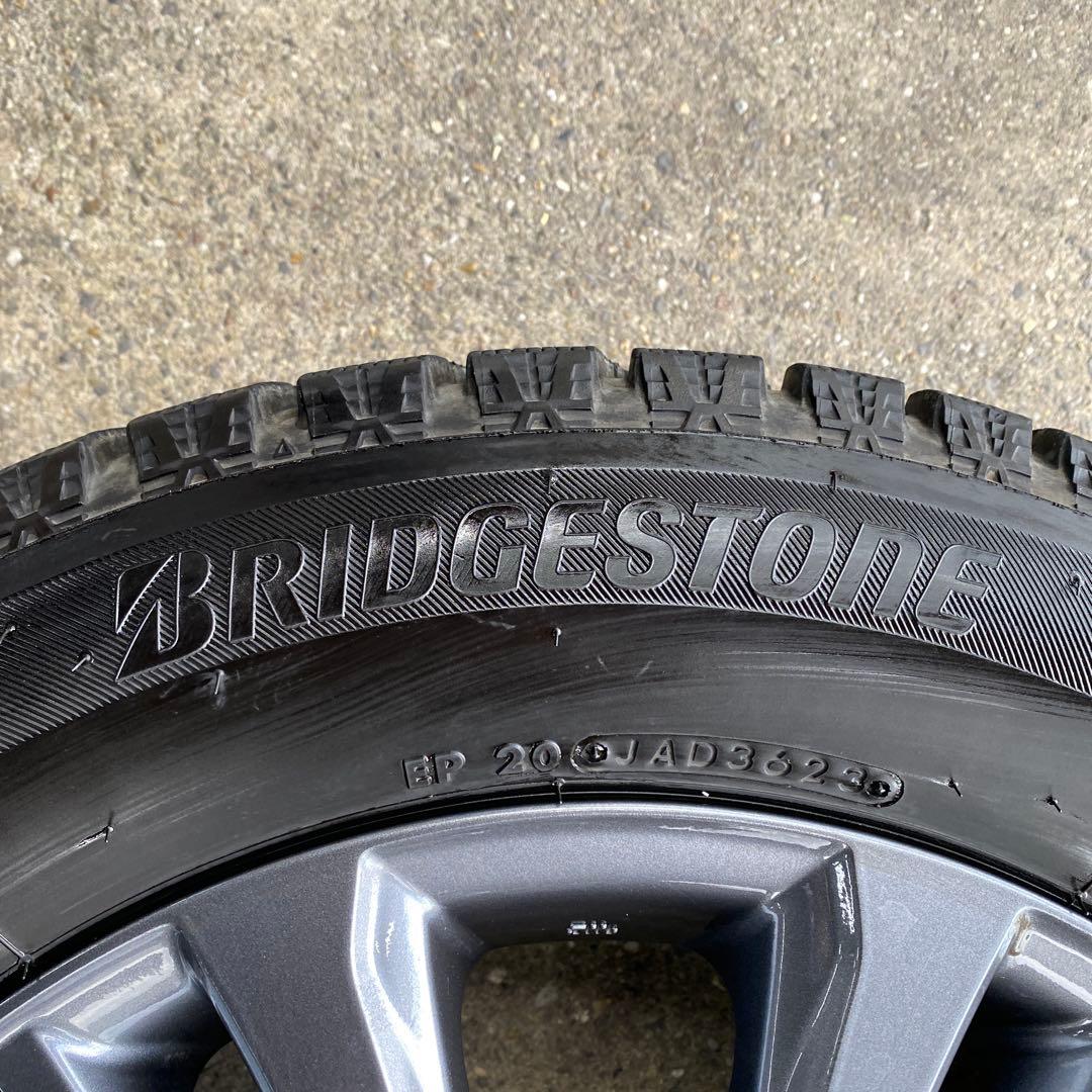 中古バリ溝ブリヂストンスタッドレスセット205/60R16 ノア、ヴォクシー