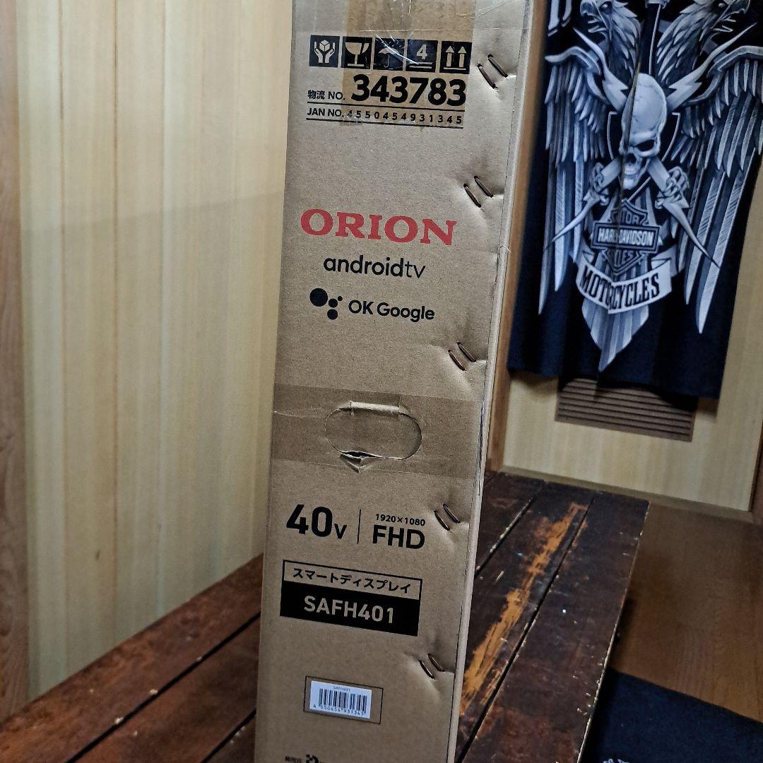 ORION Android tv SAFH40チューナーレス OK Google