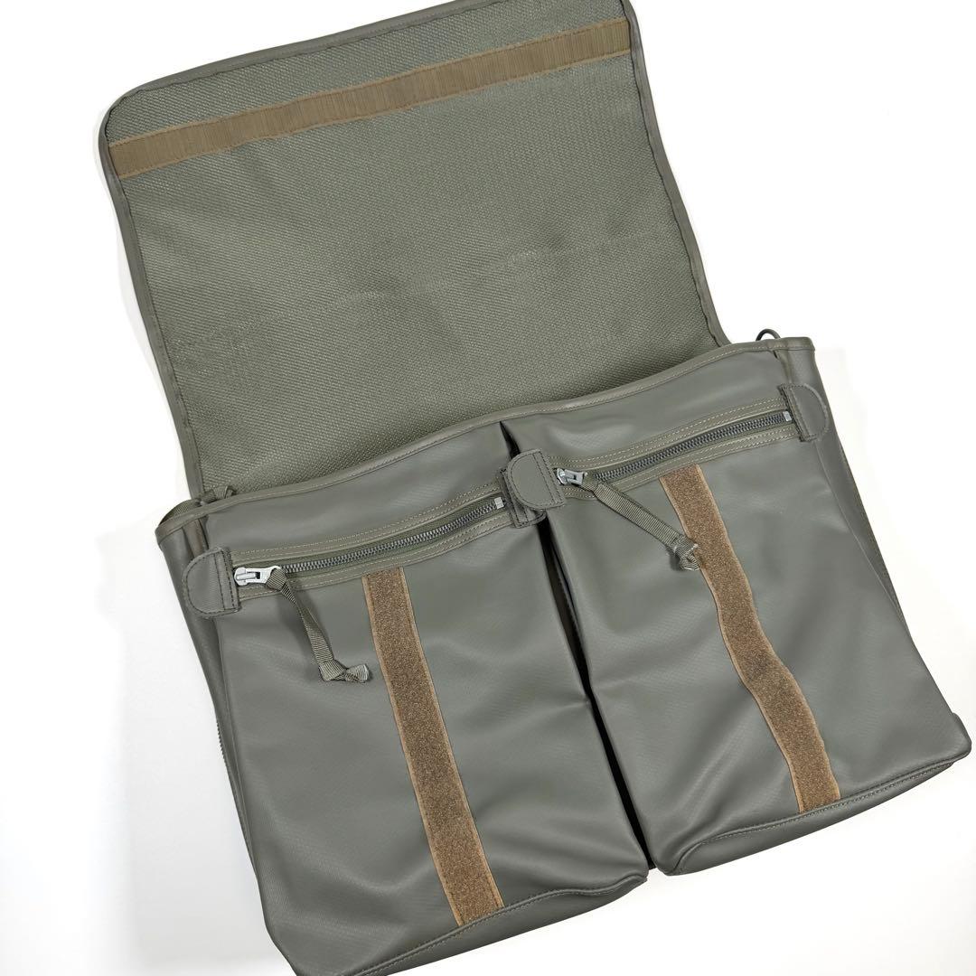 【極美品】ラゲッジレーベル　メッセンジャーバッグ　ニューライナー　青バッテン