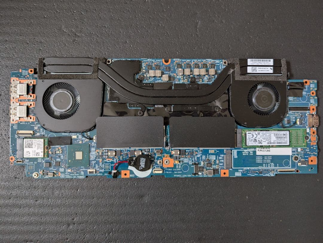 動作品　マザーボード　ThinkPad X1 Extreme i5-8300H