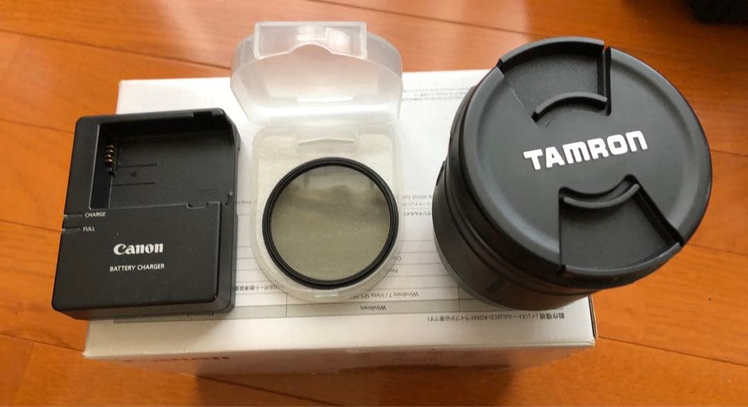 Canon EOS Kiss X5 デジタル一眼レフ レンズ2本、偏光フィルタ付