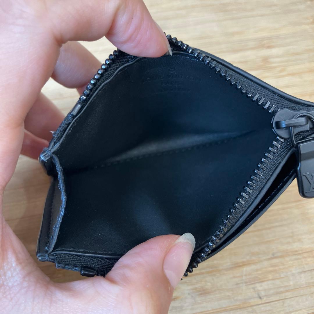 中古美品 LV ルイヴィトン シャドウ  カードケース M82245