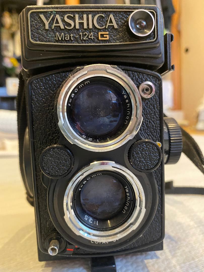 Yashica(ヤシカ) 二眼レフカメラ　Mat-124G 本体とカバーのセット