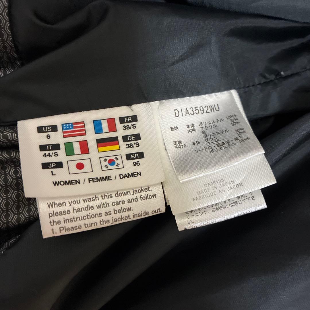 デサント　ビューティアンドユース別注　水沢ダウン　黒　L