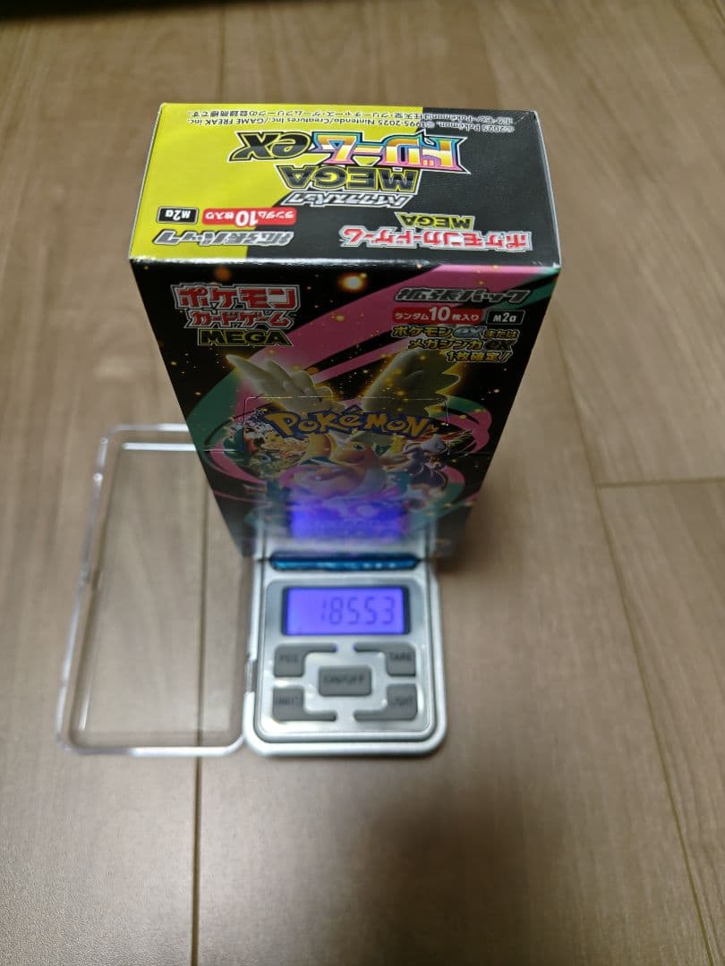 ポケモンカードゲーム MEGAドリームex 3BOX シュリンクなし 高重量