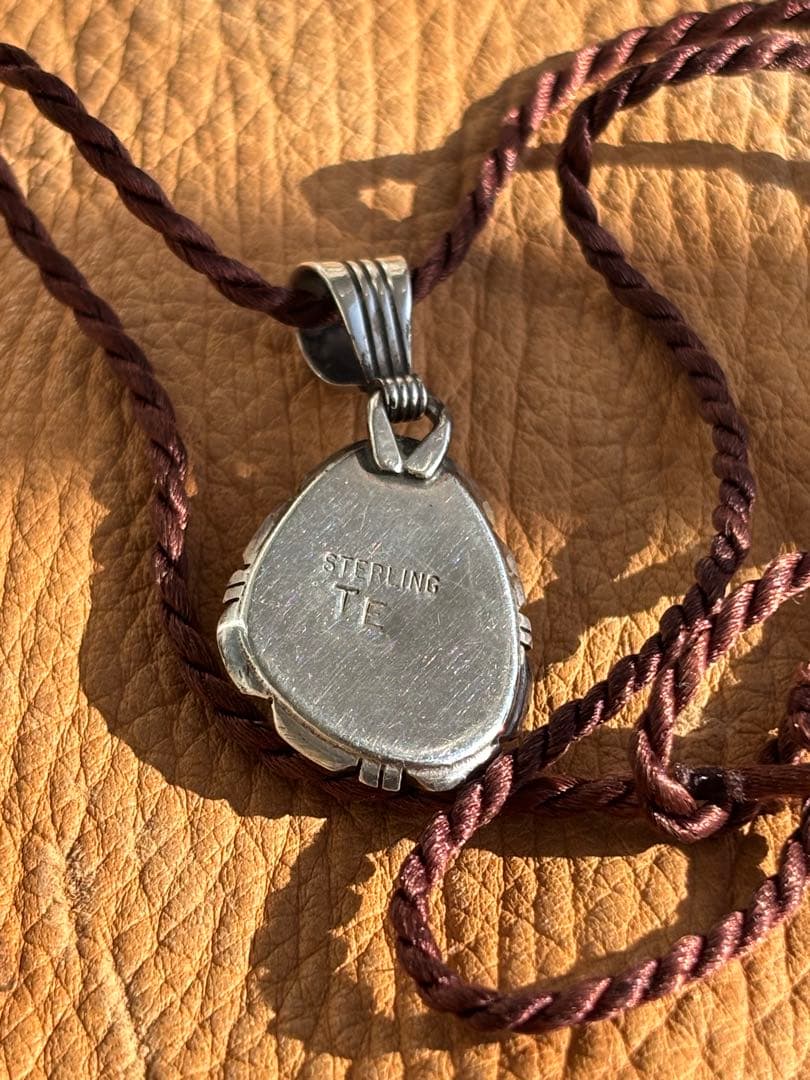 ターコイズ スターリングシルバー ペンダント