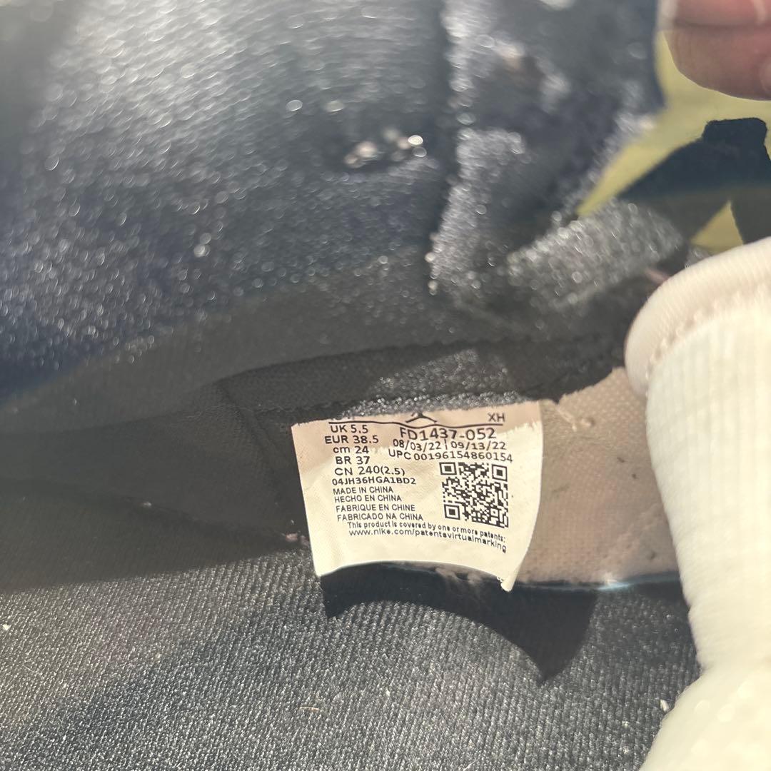 NIKE AIR JORDAN 1 RETRO HIGHホワイトセメント24.0