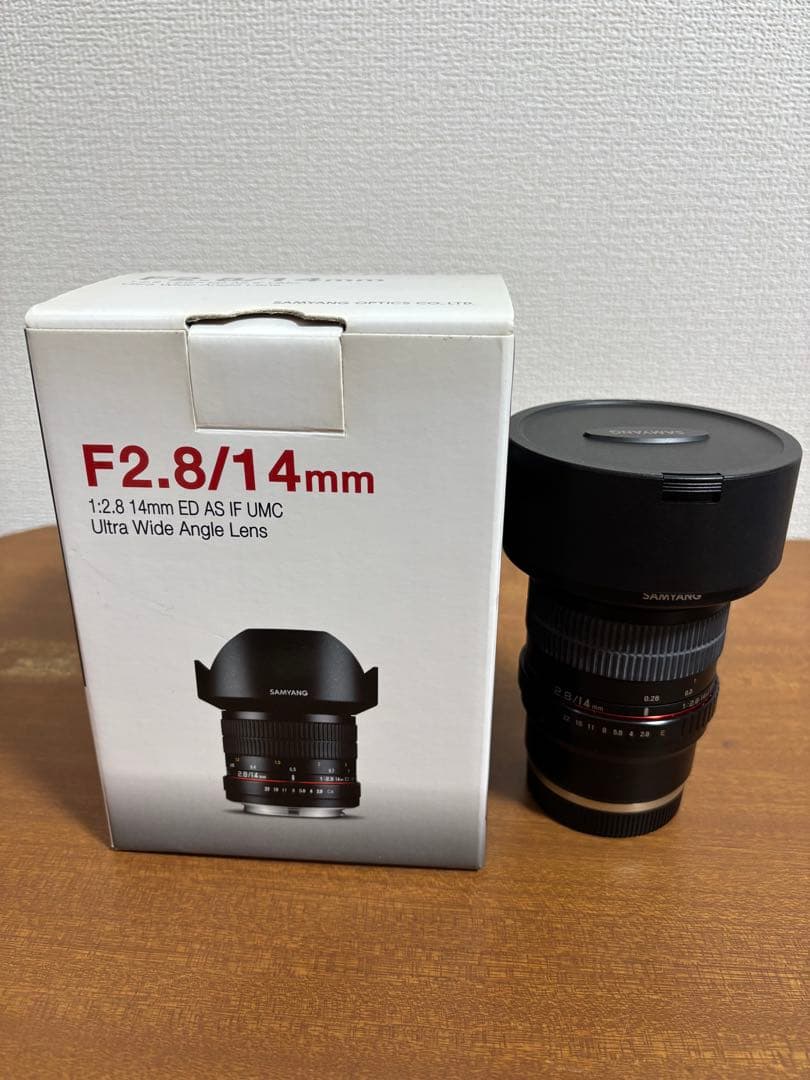 レンズ(単焦点) SAMYANG F2.8 14mm ED AS IF UMC