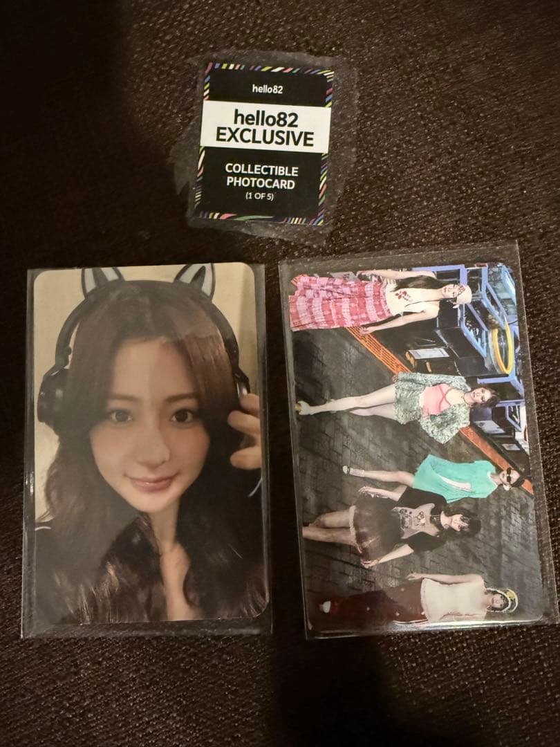 LE SSERAFIM　hello82 トレカ　SPAGHETTI ユンジン