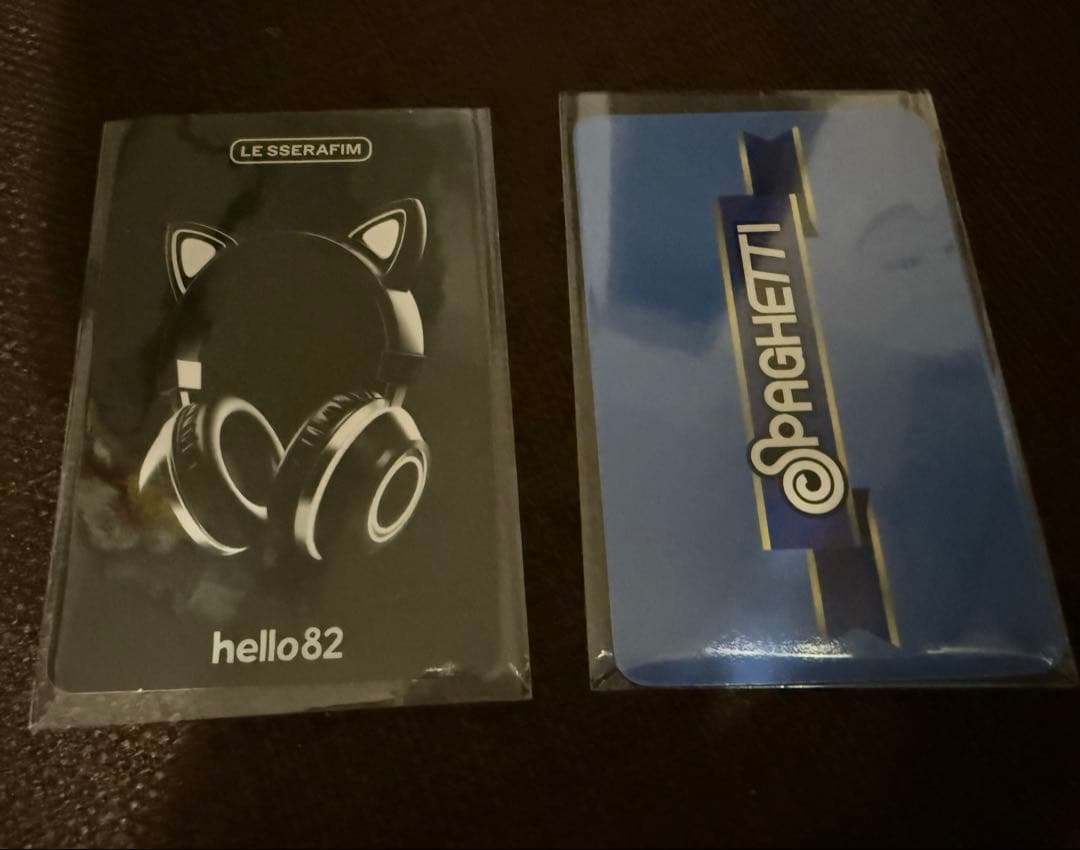 LE SSERAFIM　hello82 トレカ　SPAGHETTI ユンジン