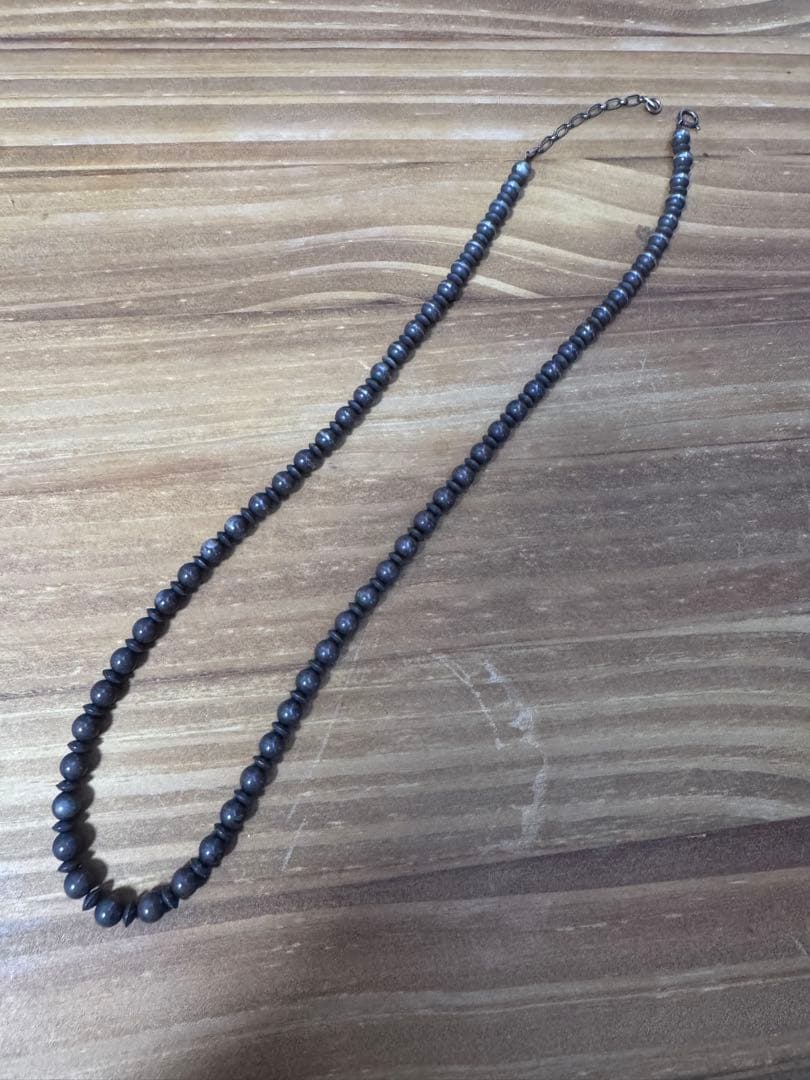 ナバホパール　チェーン　インディアンジュエリー