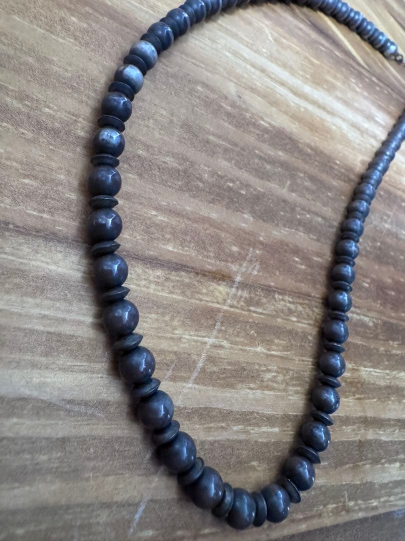 ナバホパール　チェーン　インディアンジュエリー