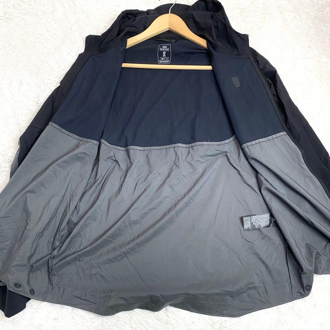 On run on clouds weather jacket ブラック　M相当