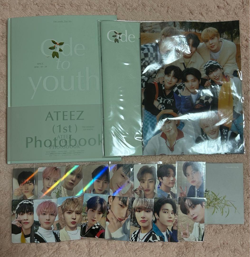 ateez Ode to youth トレカ　ktown4u