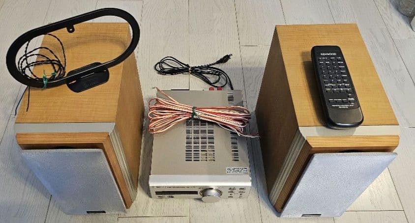 【動作確認済】KENWOOD スピーカー・アンプセット