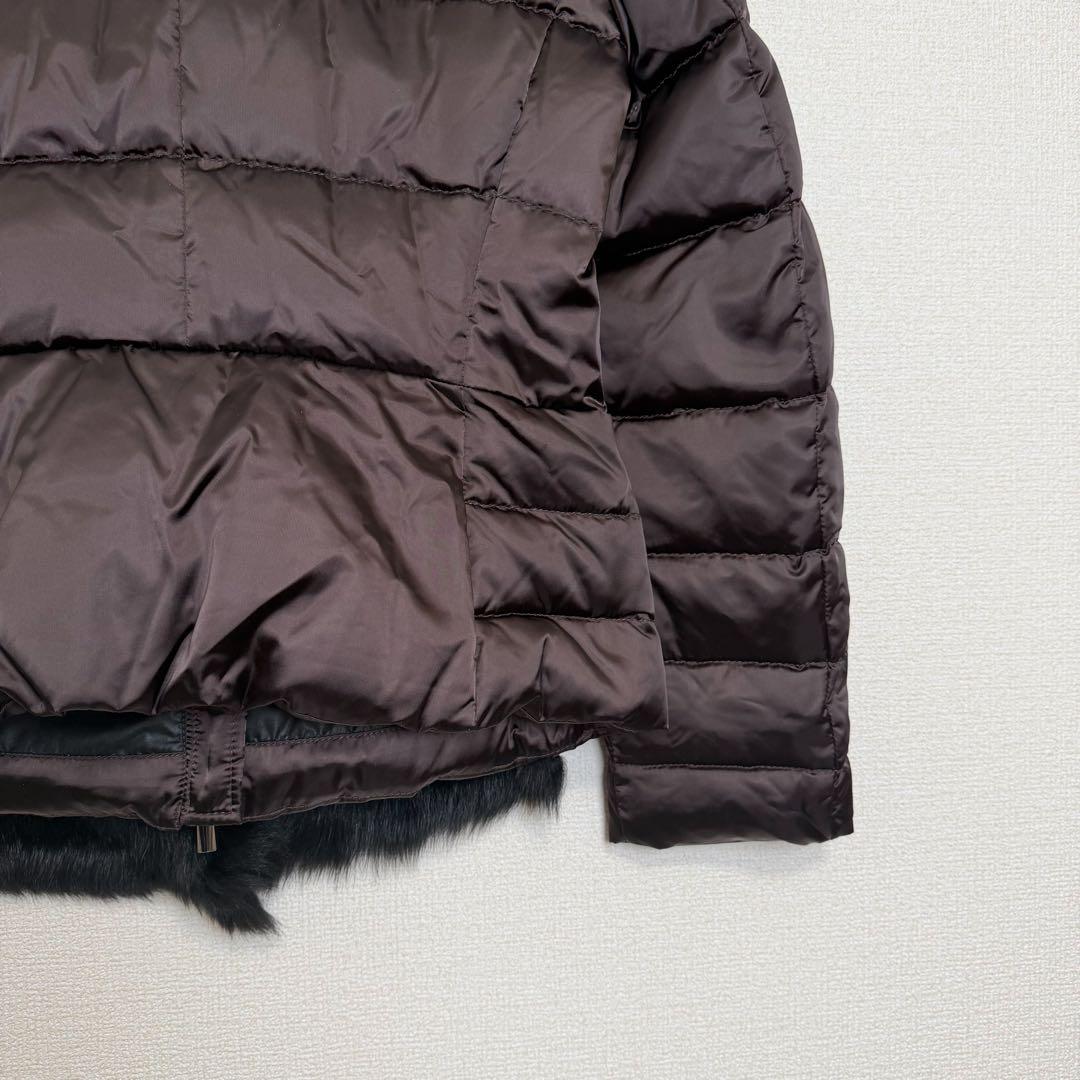 Blumarine ブルマリン ダウンジャケット ムートン ファー