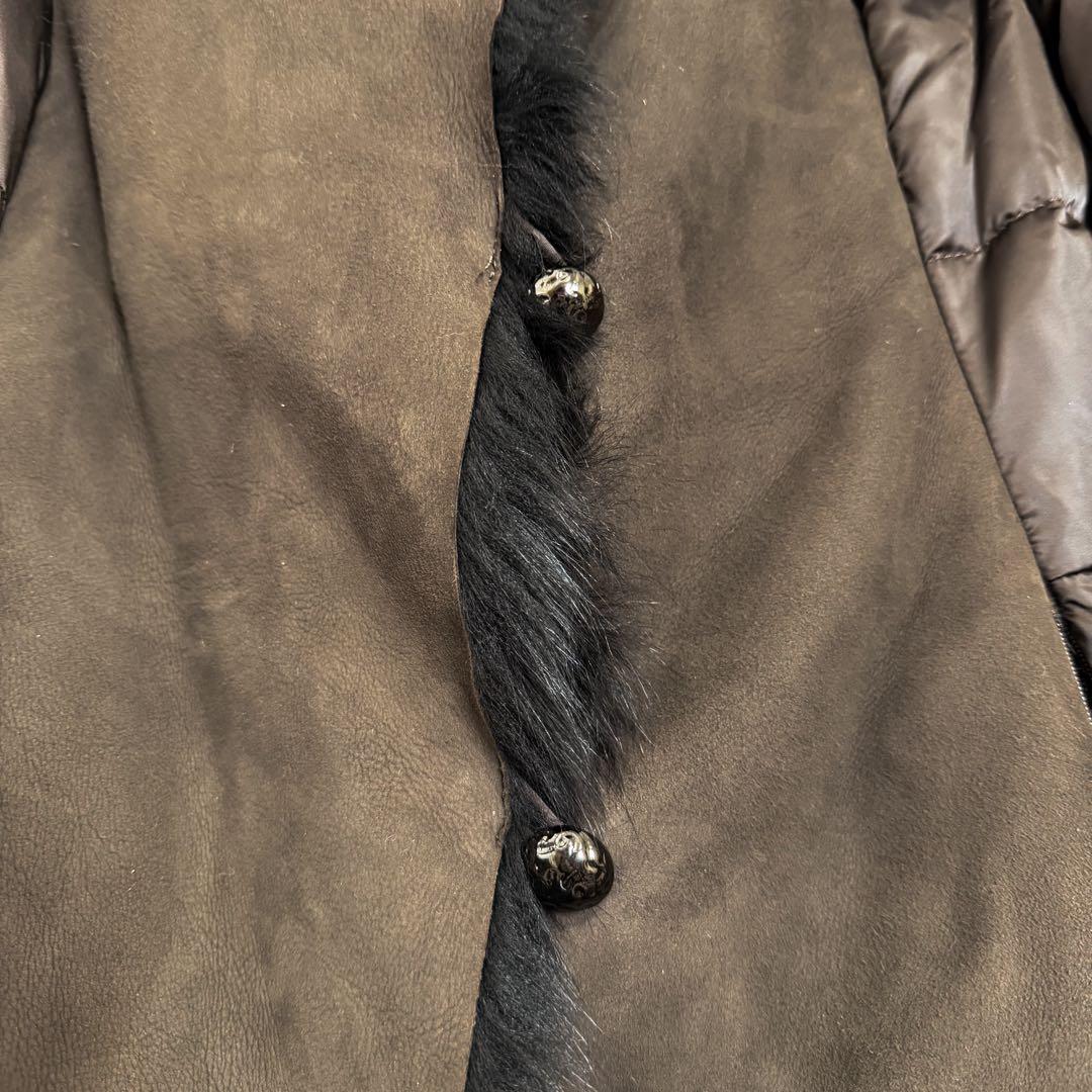 Blumarine ブルマリン ダウンジャケット ムートン ファー