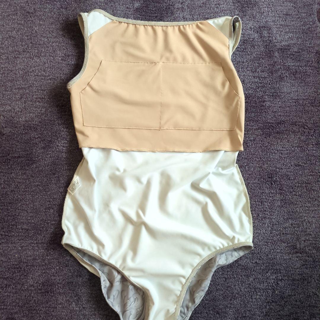 ウノア Palais unoa white stone レオタード L