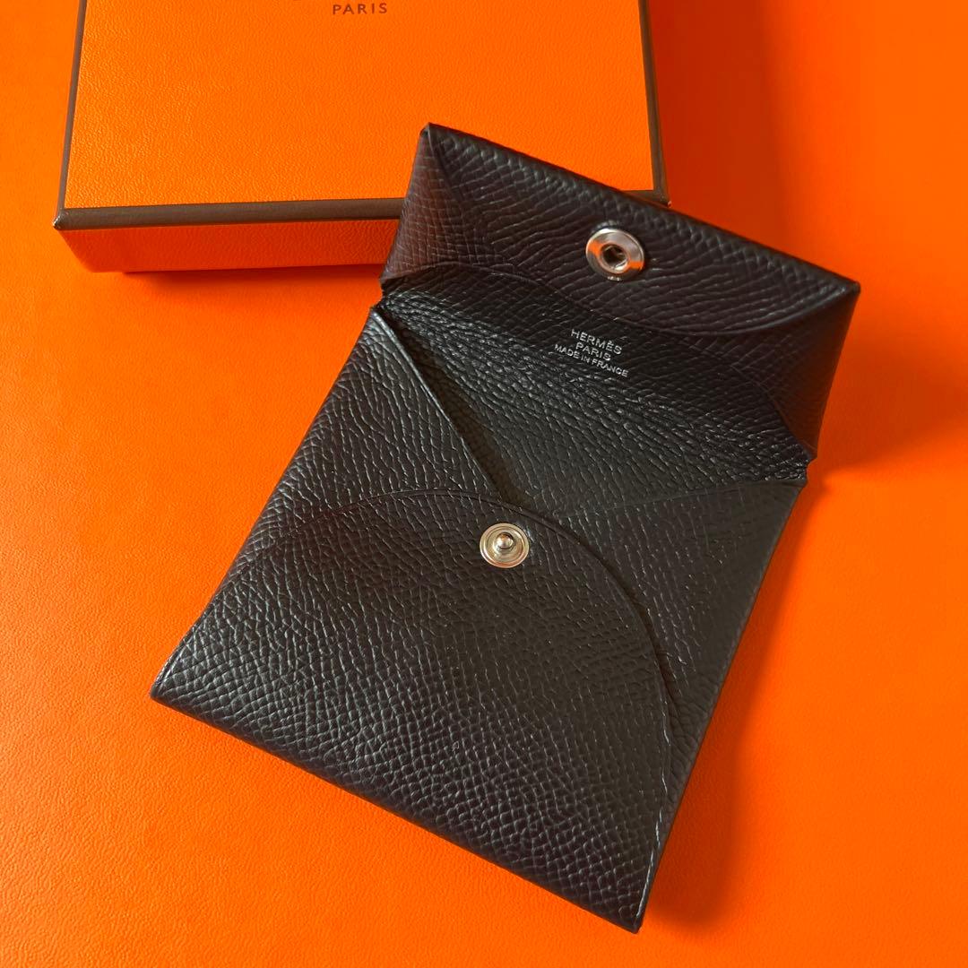 定番人気・美品★エルメス バスティア ノワール ブラック U刻印