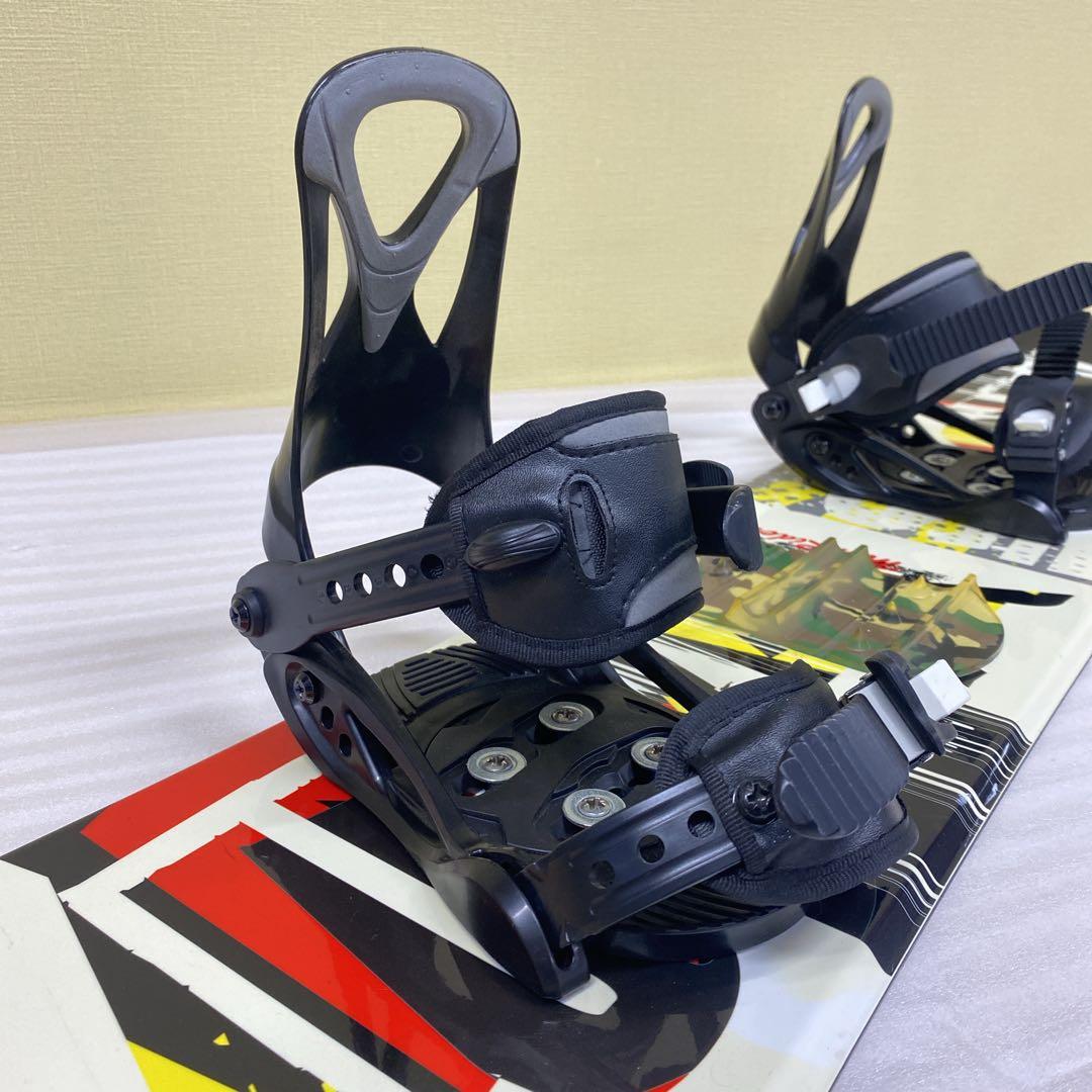 ★美品★ZUMA ジュニアスノーボードセット 120CM ビンディングXS