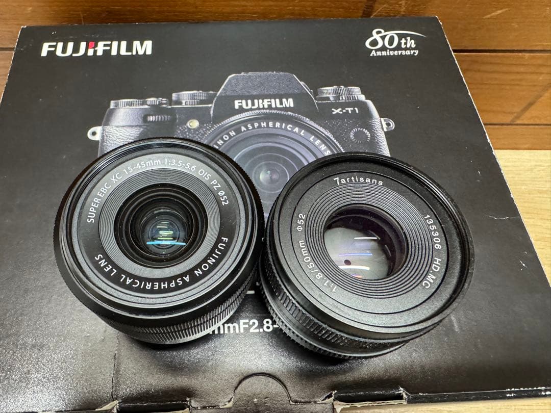 富士フィルム　X-T1　 ダブルレンズセット　80th anniversary