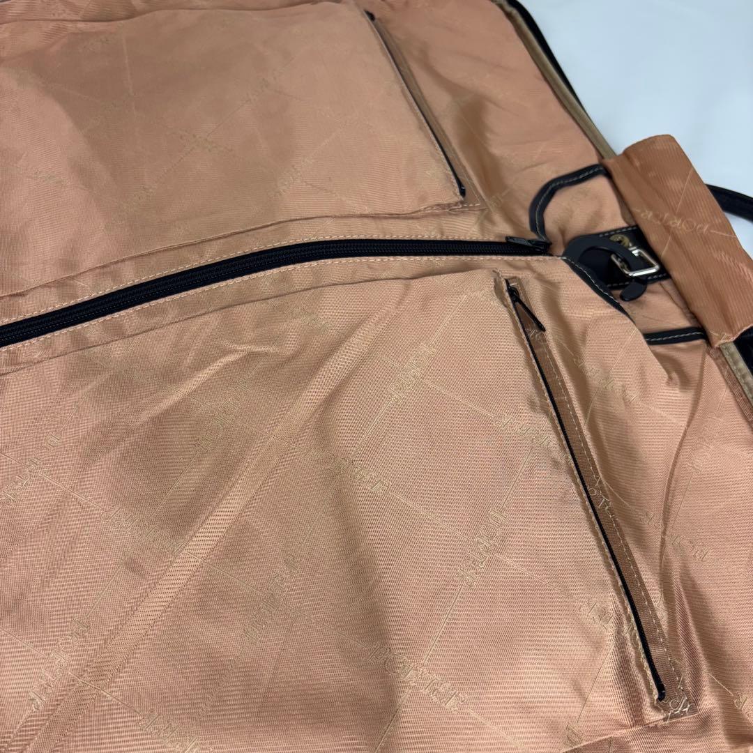 ✨美品✨ PORTER 牛革 レザー ガーメントバッグ ブラック