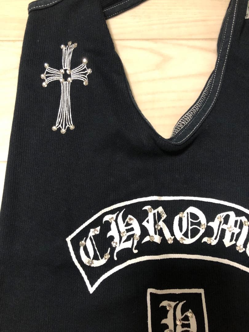 激レア！廃盤品 ラインストーン クロムハーツ タンクトップ