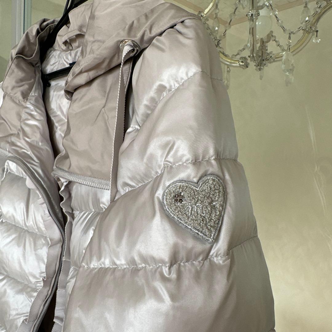 本日限定プライスM'S GRACY エムズグレイシー大人可愛い　ペプラム　ダウン