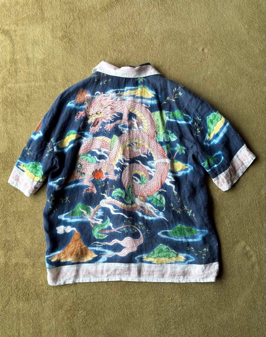 Casablanca 100%リネンシャツ　レア