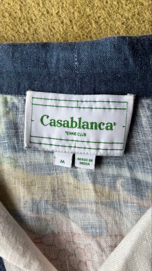 Casablanca 100%リネンシャツ　レア