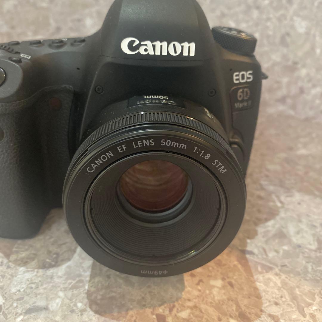 Canon EOS 6d mark2 ボディandレンズand充電器