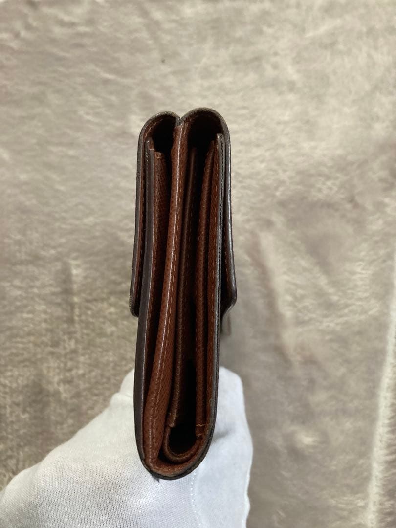 ルイヴィトン モノグラム ポルトモネ ビエ カルトクレディ 三つ折り財布