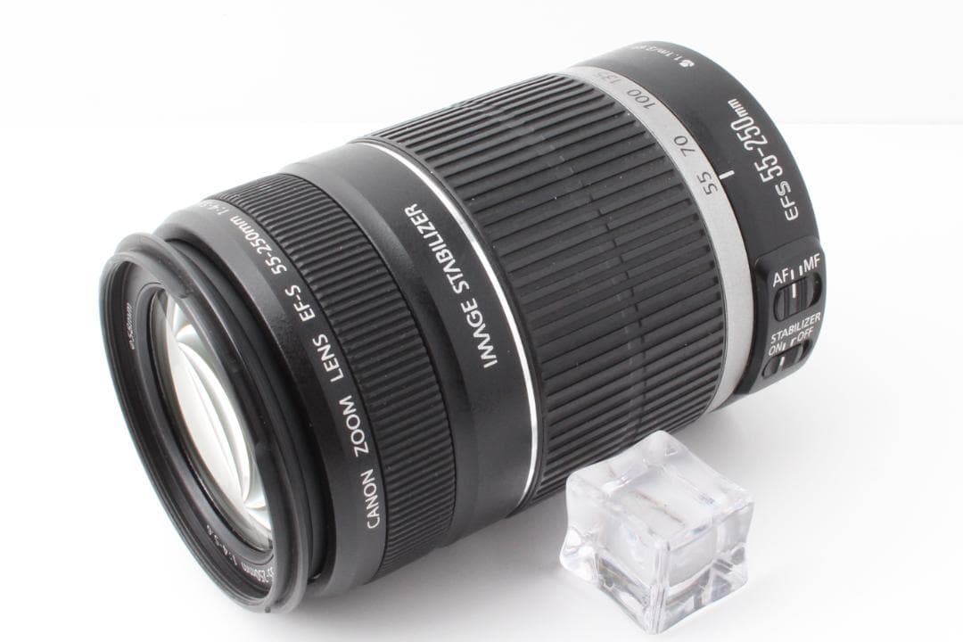 ★美品★Canon EF-S 55-250mm IS 初めての望遠ズーム 人気