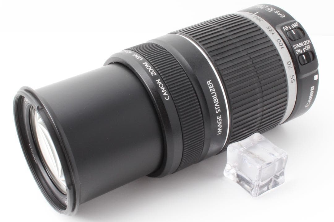 ★美品★Canon EF-S 55-250mm IS 初めての望遠ズーム 人気