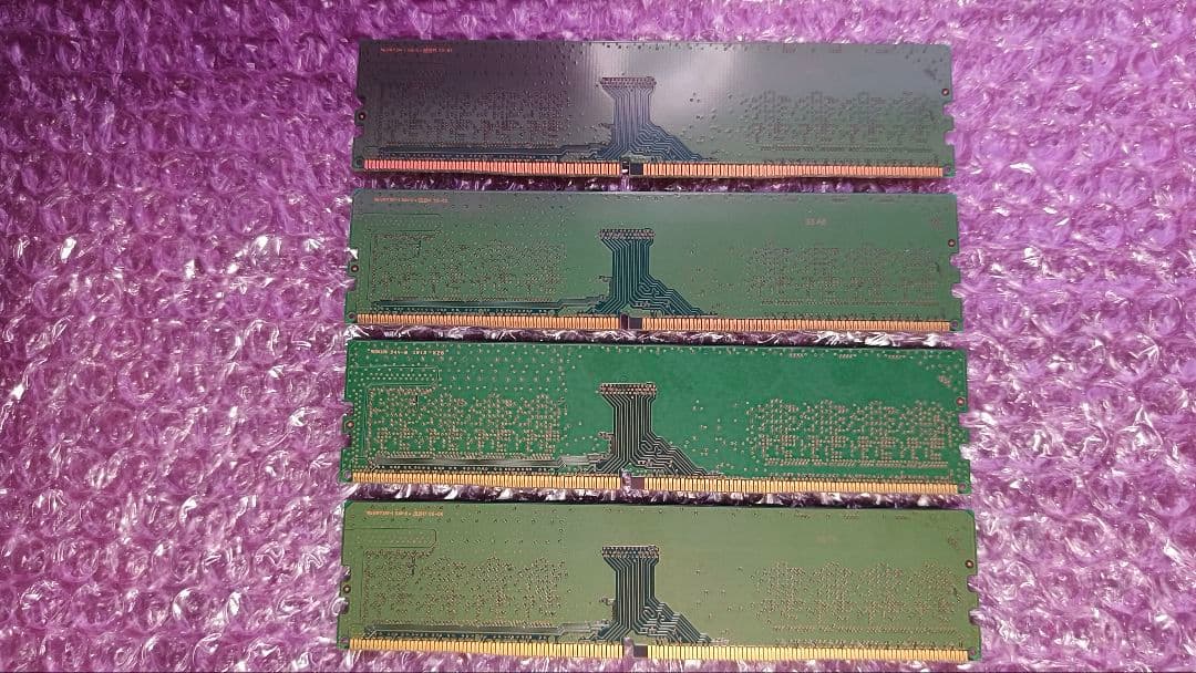 DDR4 8GBx4枚 32GB pc4-2666V 動作確認済み ①