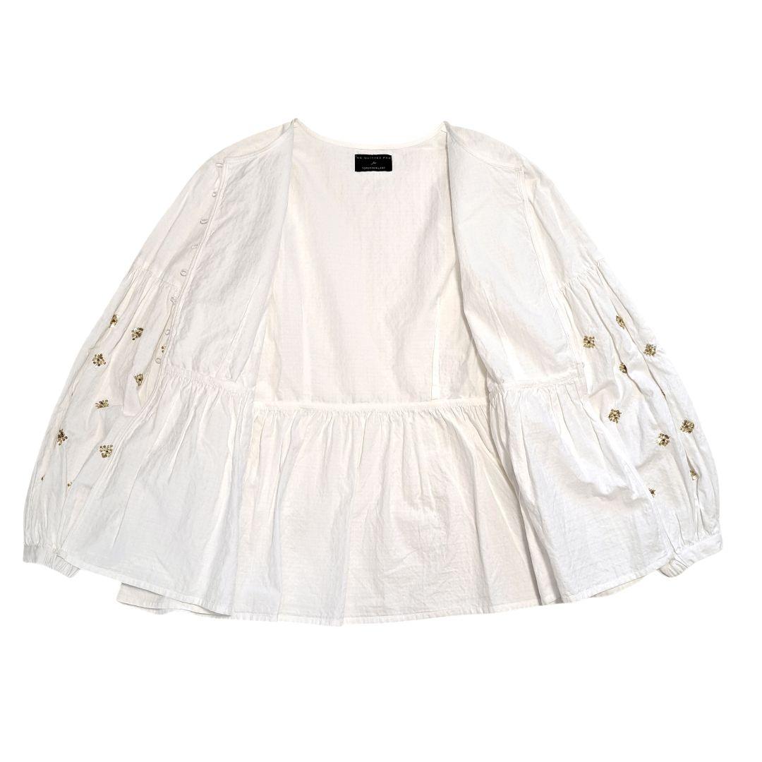 ヌキテパ TOMORROWLAND別注 スリーブビジューブラウス23SS 完売品