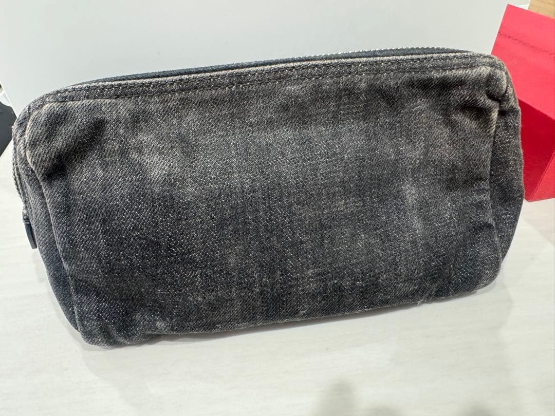 プラダ　デニムポーチ　PRADA 正規品