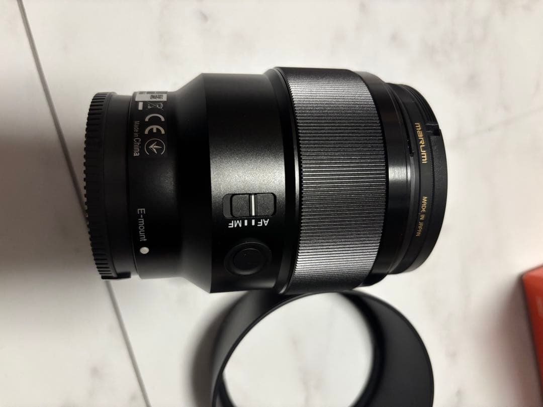 SONY FE 85mm F1.8 レンズ　フィルター付き